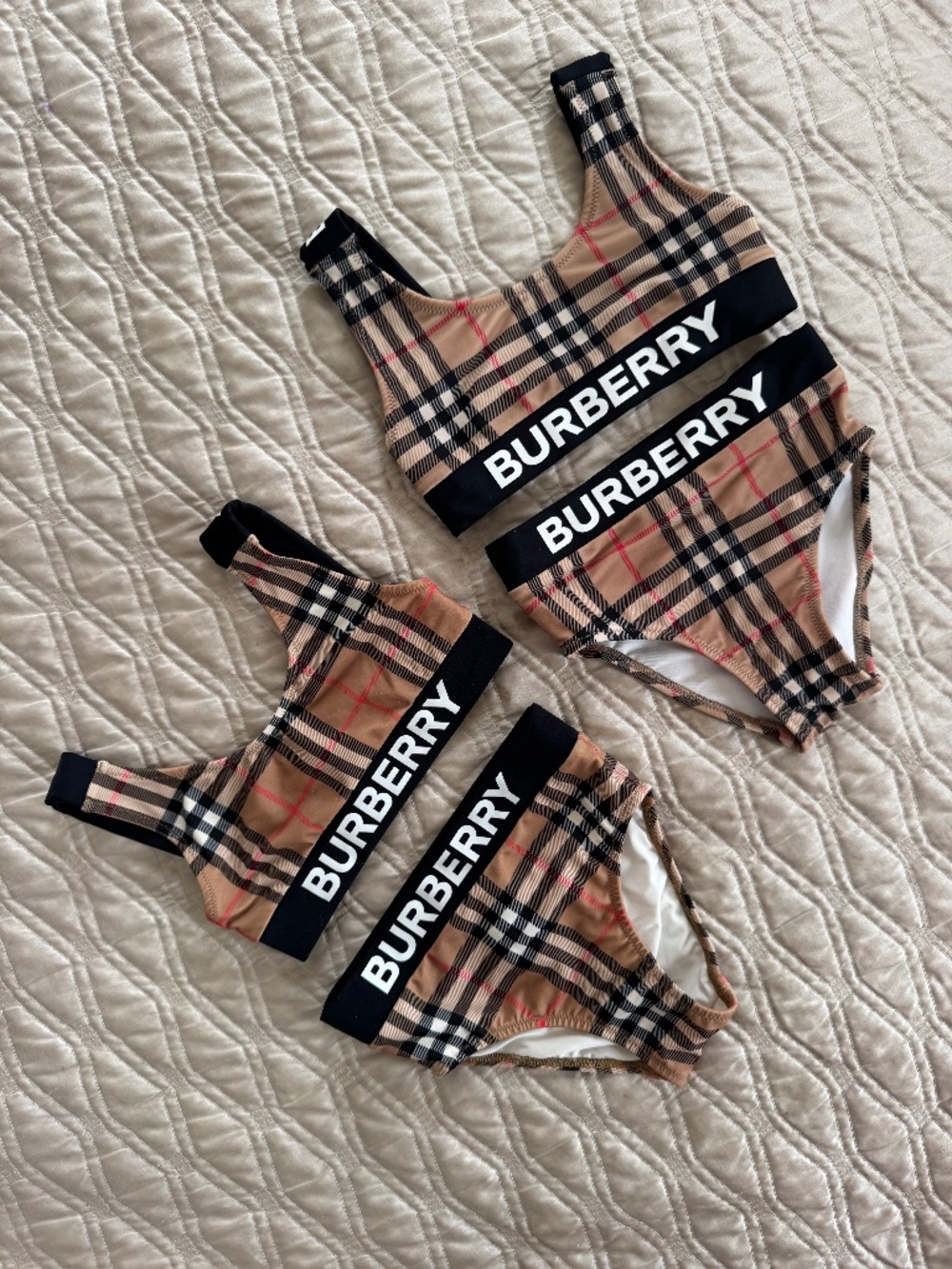 Burberry 2 Piece Children’s Swimwear - 4Y